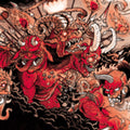 the album cover for Agoraphobic Nosebleed - Bestial Machinery