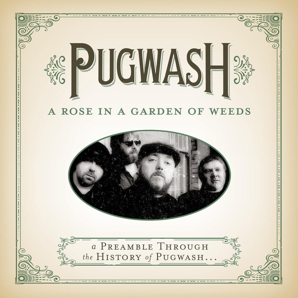 the album cover for Pugwash - Rose in a Garden of Weeds: A Preamble Through