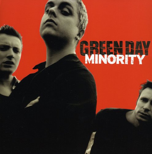 the album cover for Greenday - Minority