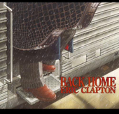 the album cover for Eric Clapton - Back Home