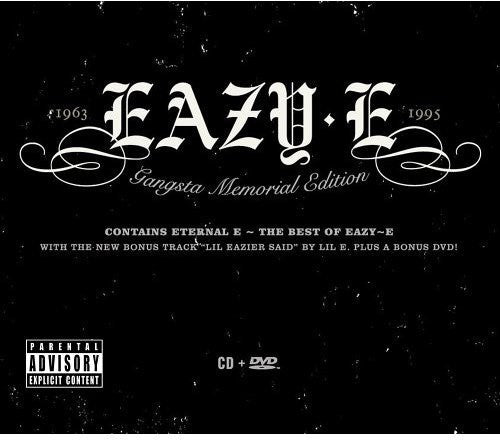 the album cover for Eazy-E - Gangsta Memorial