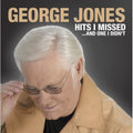 the album cover for George Jones - Hits I Missed..And One I Didn't
