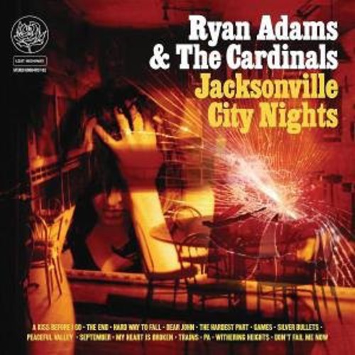 the album cover for Ryan Adams & The Cardinals - Jacksonville City Nights