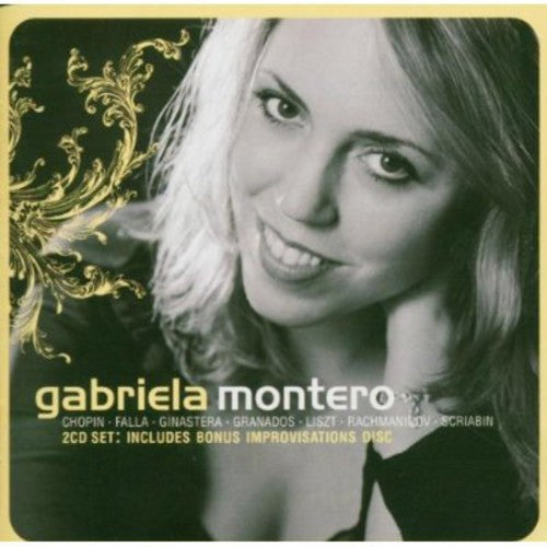 the album cover for Gabriela Montero - Gabriela Montero