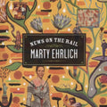 the album cover for Marty Ehrlich - News on the Rail