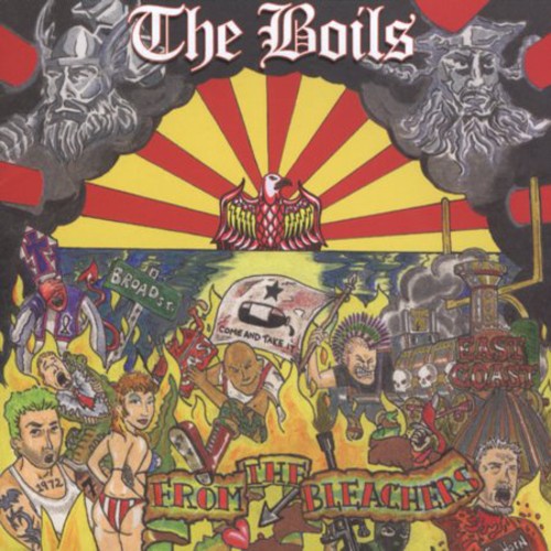 the album cover for Boils - From the Bleachers
