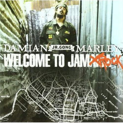 the album cover for Damian Marley - Welcome to Jamrock