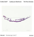 the album cover for AndrÃ¡s Schiff - Piano Sonatas 1