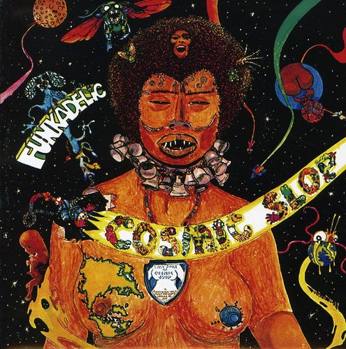 the album cover for Funkadelic - Cosmic Slop
