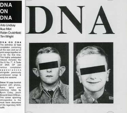 the album cover for DNA - DNA on DNA