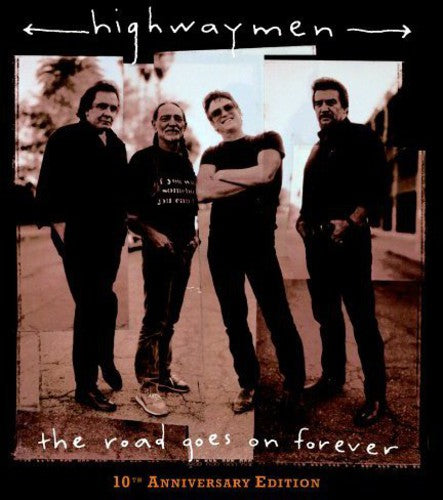 the album cover for The Highwaymen - Road Goes on Forever