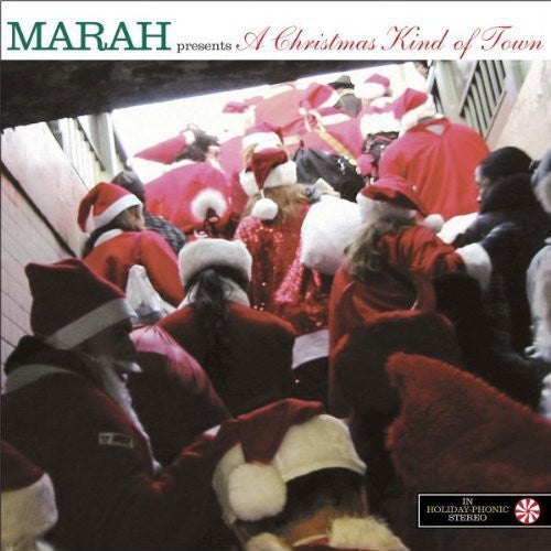 the album cover for Marah - A Christmas Kind Of Town