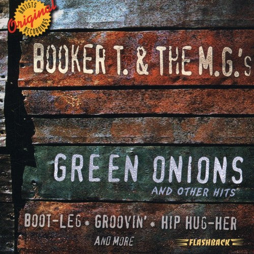 the album cover for Booker T & The M.G.'s - Green Onions & Other Hits