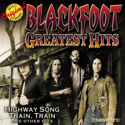 the album cover for Blackfoot - Greatest Hits