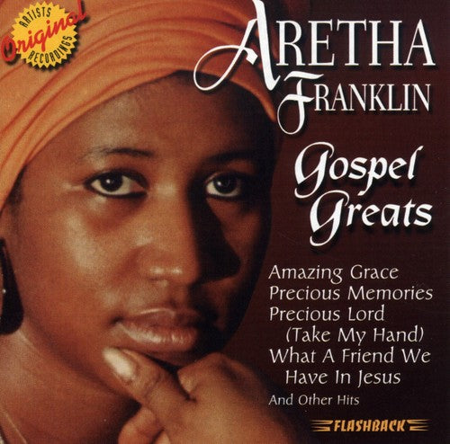 the album cover for Aretha Franklin - Gospel Greats