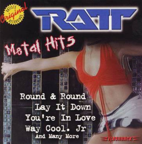 the album cover for Ratt - Metal Hits