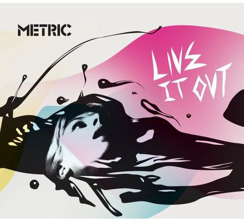 the album cover for Metric - Live It Out