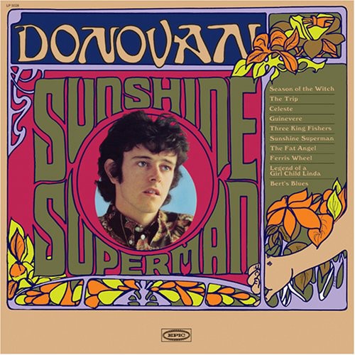 the album cover for Donovan - Sunshine Superman