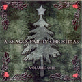 the album cover for Ricky Skaggs - A Skaggs Family Christmas