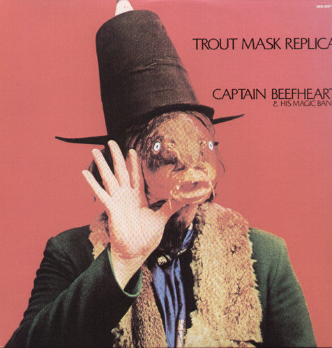 the album cover for Captain Beefheart - Trout Mask Replica