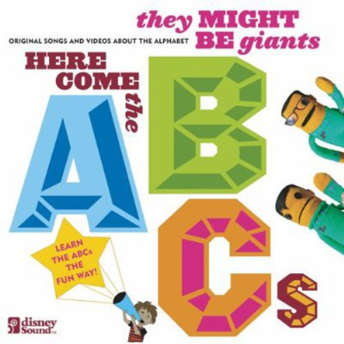 the album cover for They Might Be Giants - Here Come the Abc's