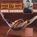 the album cover for Eddie Cochran - Live at Town Hall Party 1959