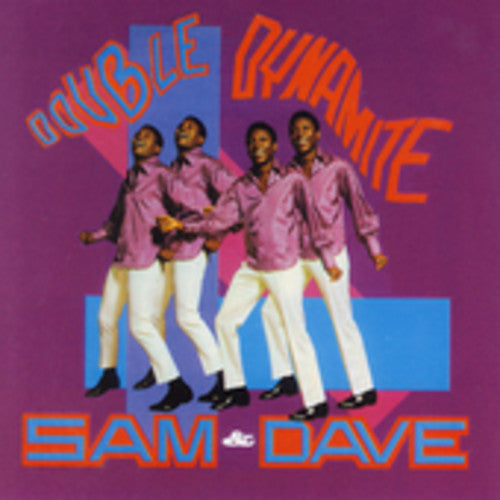 the album cover for Sam & Dave - Double Dynamite