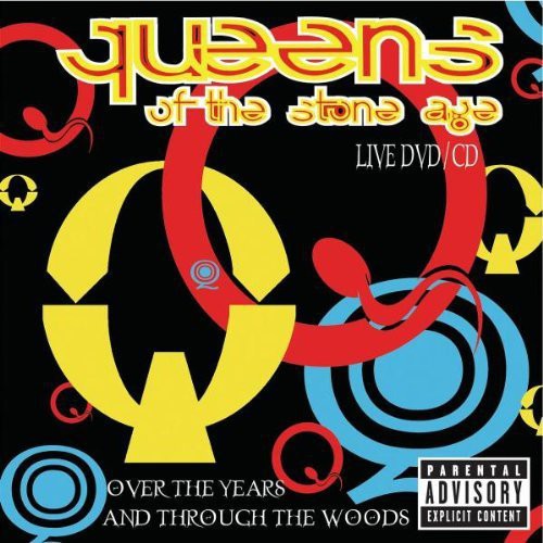the album cover for Queens Of The Stone Age - Over the Years & Through the Woods
