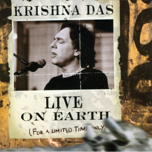 the album cover for Krishna Das - Live on Earth