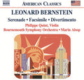 the album cover for Phillipe Quint - Serenade Facsimile Divertimento