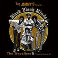 the album cover for Travellers - Black Black Minds