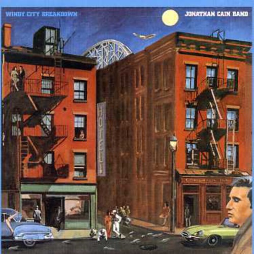the album cover for Jonathan Cain - Windy City Breakdown