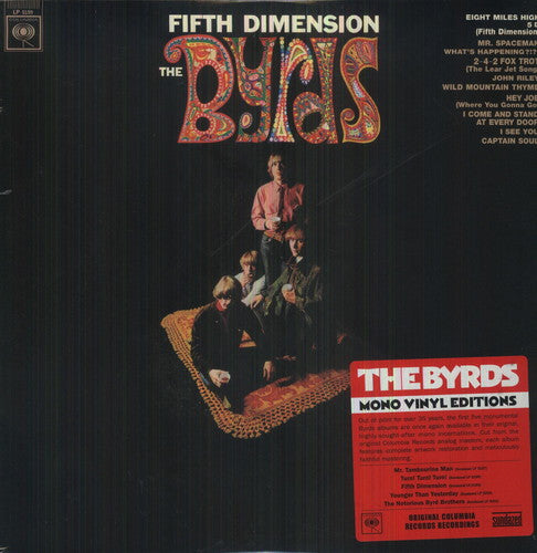 the album cover for Byrds - Fifth Dimension