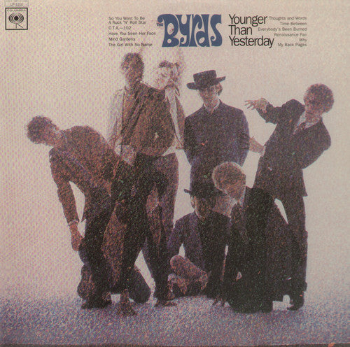 the album cover for Byrds - Younger Than Yesterday