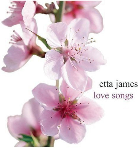 the album cover for Etta James - Love Songs