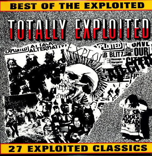 the album cover for Exploited - Totally Exploited