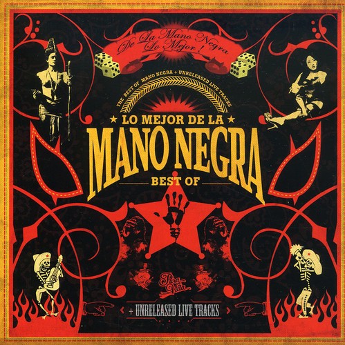 the album cover for Mano Negra - Lo Mejor de la Mano Negra