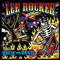 the album cover for Lee Rocker - Racin the Devil