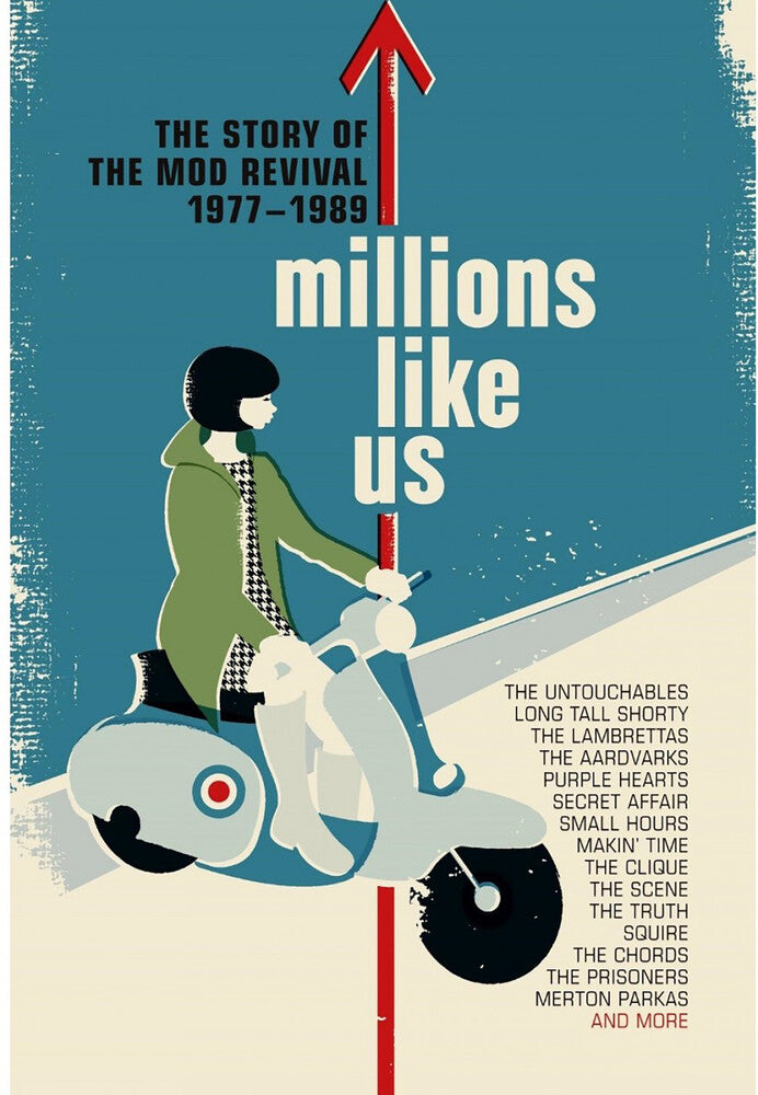 the album cover for Millions Like Us Story Of The 1977-89 / Various - Millions Like Us: Story Of The 1977-89 / Various