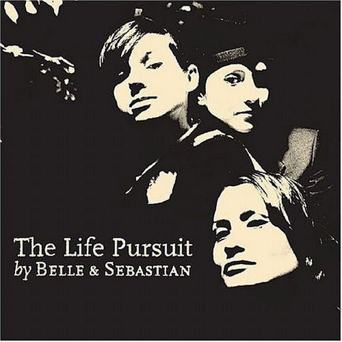 the album cover for Belle And Sebastian - The Life Pursuit