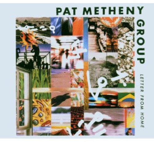 the album cover for Pat Metheny Group - Letter from Home