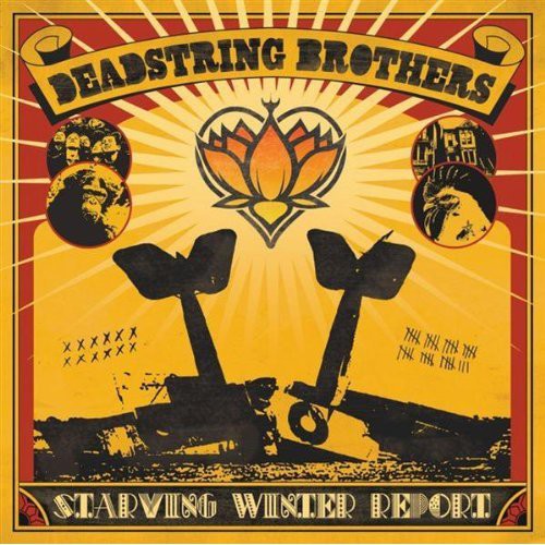 the album cover for Deadstring Brothers - Starving Winter Report