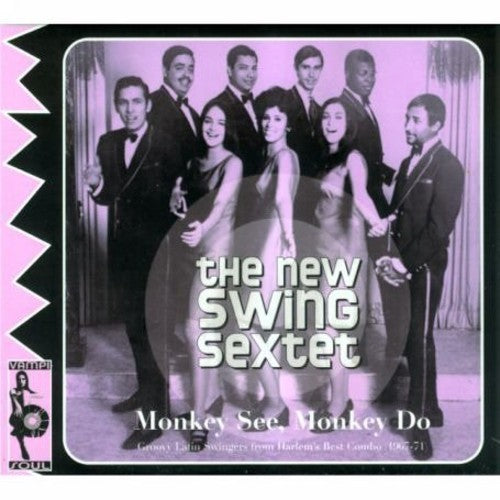 the album cover for New Swing Sextet - Monkey See Monkey Do