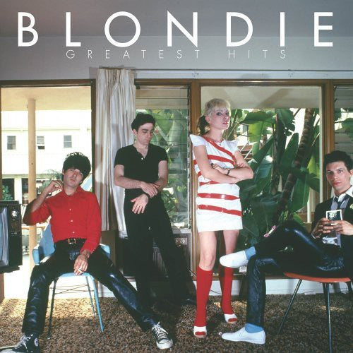 the album cover for Blondie - Greatest Hits: Sound & Vision