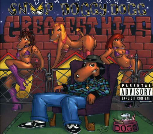 the album cover for Snoop Dogg - Death Row's Greatest Hits