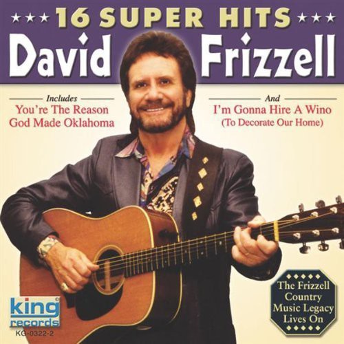 the album cover for David Frizzell - 16 Super Hits
