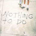 the album cover for Bleeding Knees Club - Nothing to Do