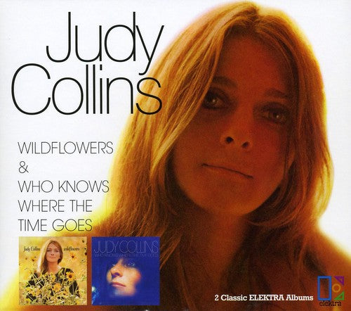 the album cover for Judy Collins - Wildflowers/Who Knows Where The Time Goes [Import]