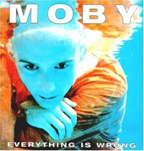 the album cover for Moby - Everything Is Wrong