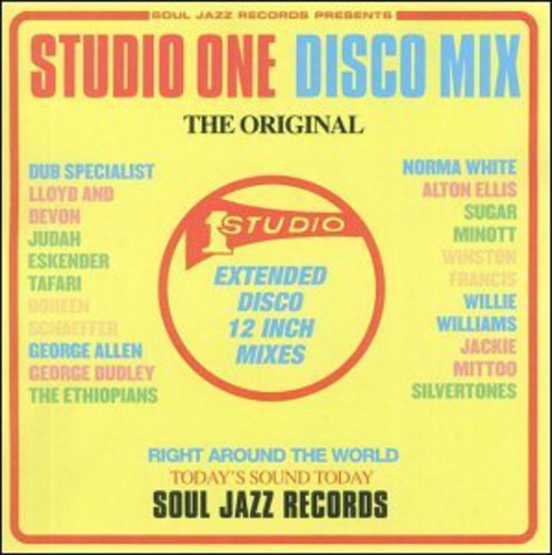 the album cover for Soul Jazz Records Presents - Studio One Disco Mix [Deluxe]